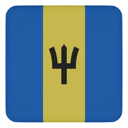 Barbados  3D Icon