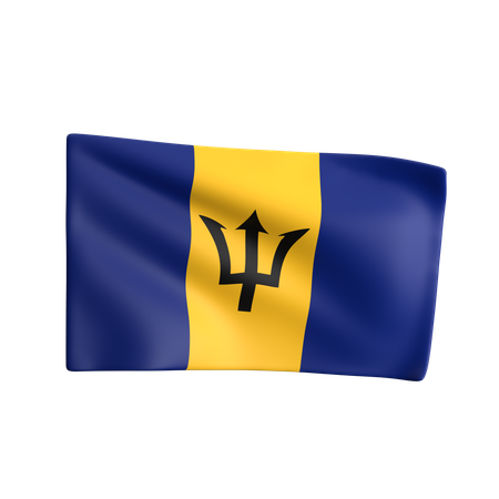 Barbados  3D Icon