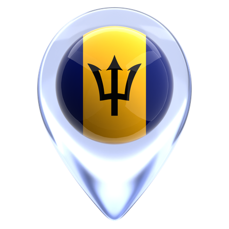 Barbados  3D Icon