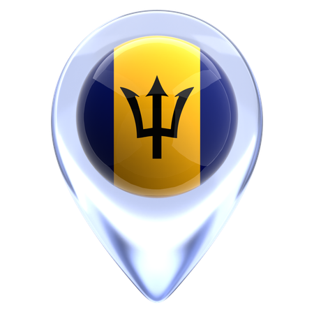 Barbados  3D Icon