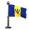 Barbados Flag