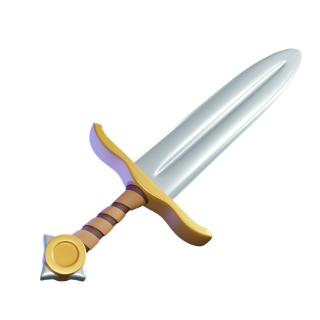 Barbarian Sword  3D Icon
