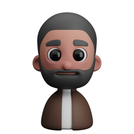 Barbe mna  3D Icon