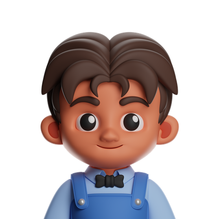 Salão de barbearia  3D Icon