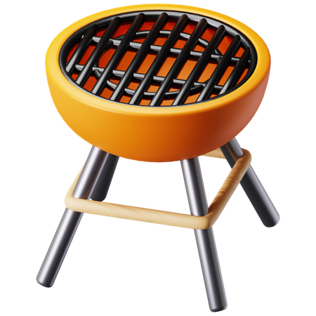 Barbecue  3D Icon