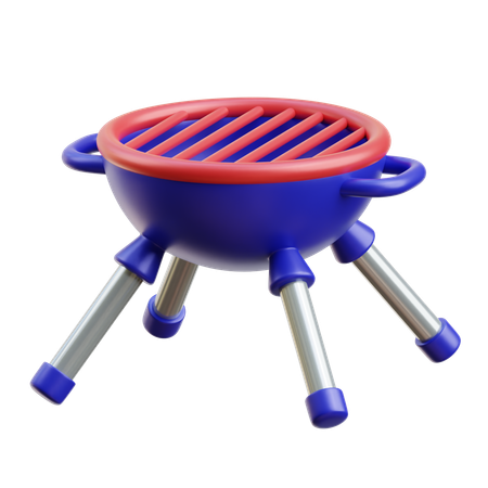 Barbecue  3D Icon