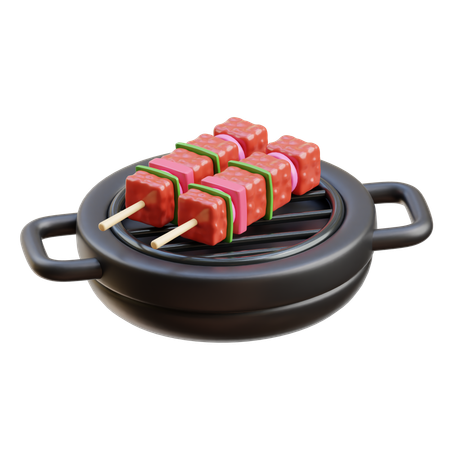 Barbecue  3D Icon