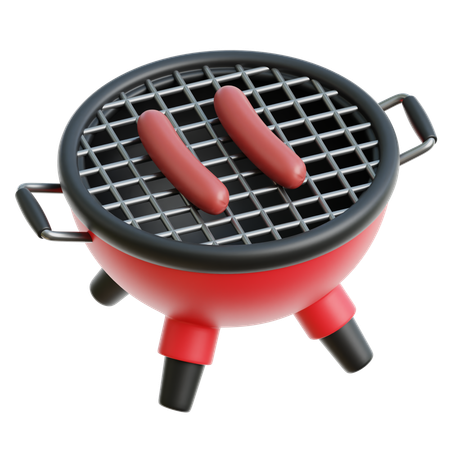 Barbecue  3D Icon