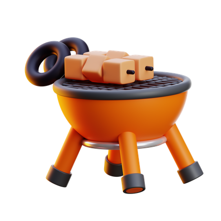 Barbecue  3D Icon