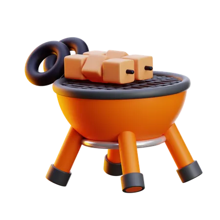 Barbecue  3D Icon