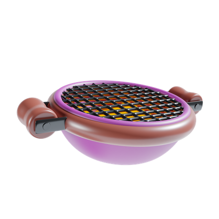 Barbecue  3D Icon