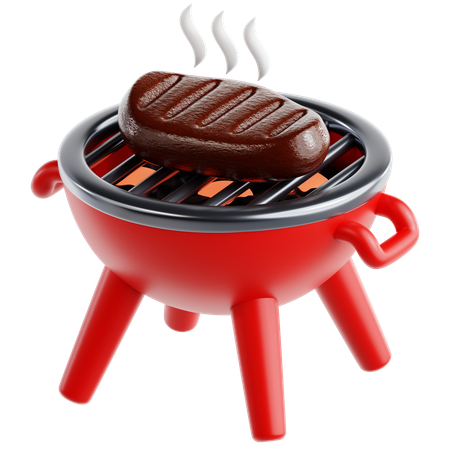 Barbecue  3D Icon