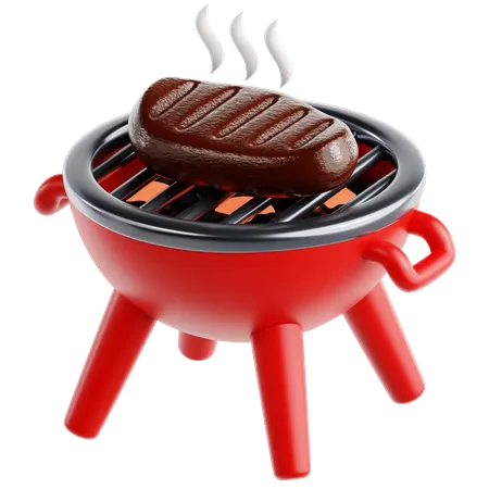 Barbecue  3D Icon
