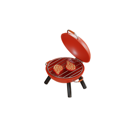 Barbecue  3D Illustration