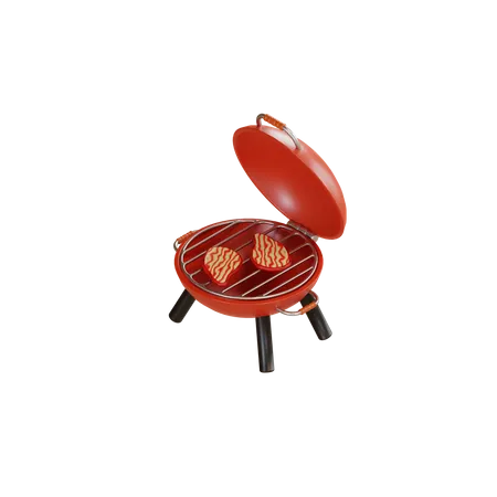 Barbecue  3D Illustration