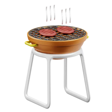 Barbecue  3D Illustration