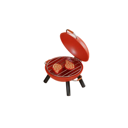 Barbecue 3D Illustration