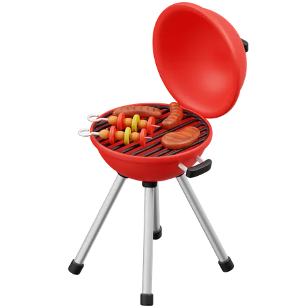 Barbecue  3D Icon