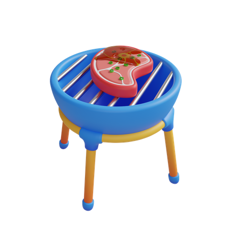 Barbecue  3D Icon