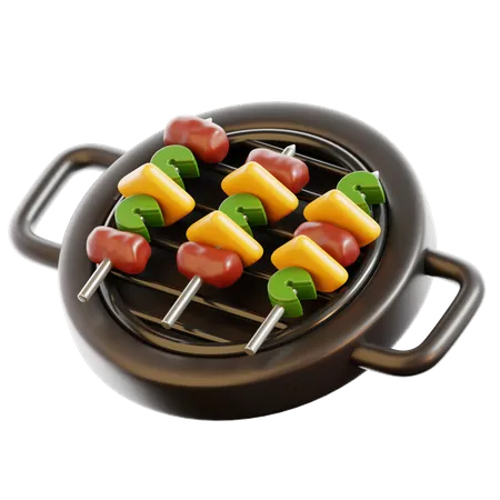 Barbecue  3D Icon