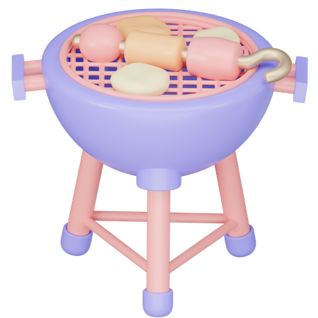 Barbecue  3D Icon