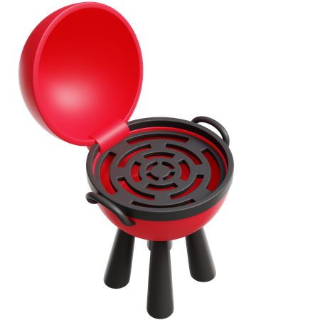 Barbecue grill  3D Icon