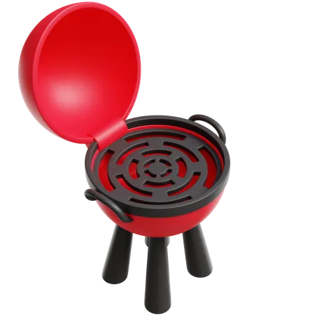 Barbecue grill  3D Icon