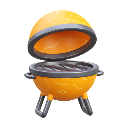 Barbecue grill  3D Icon