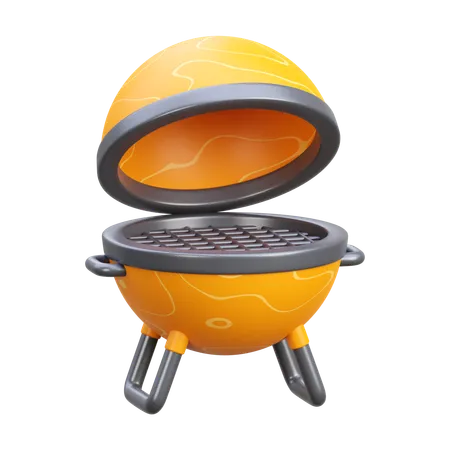 Barbecue grill  3D Icon