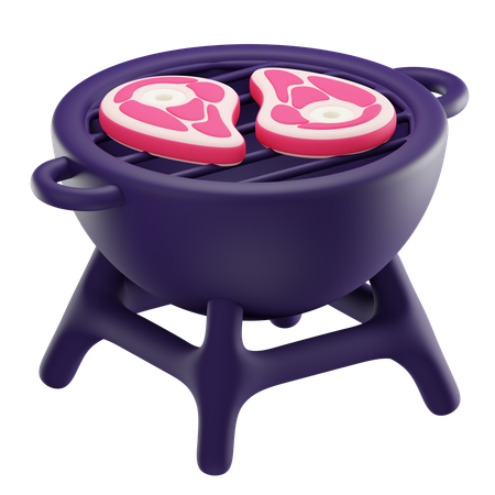 Barbecue  3D Icon