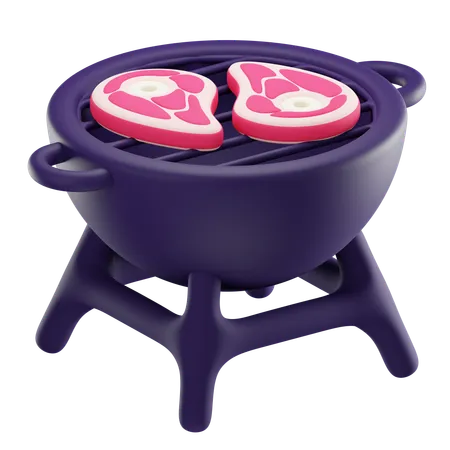 Barbecue  3D Icon