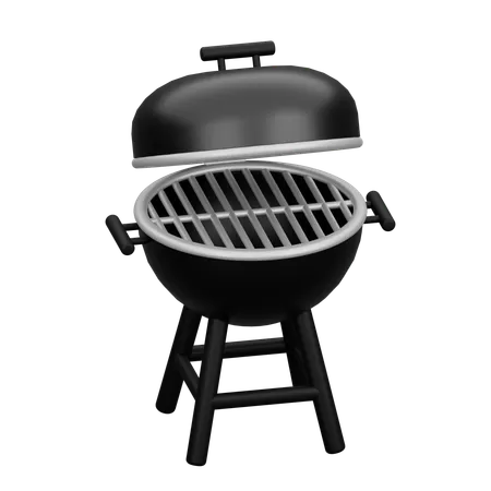 Barbecue grill  3D Icon