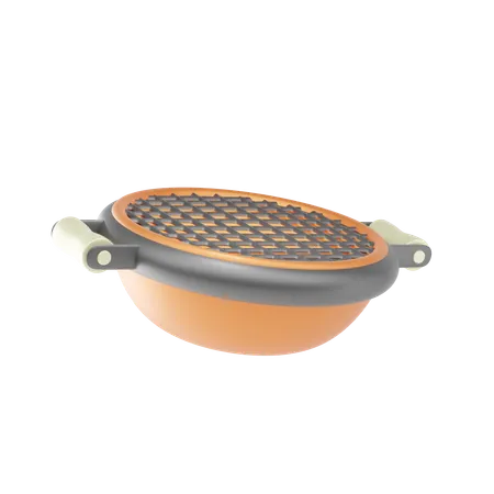 Barbecue grill  3D Icon