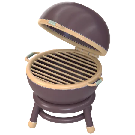 Barbecue grill  3D Icon