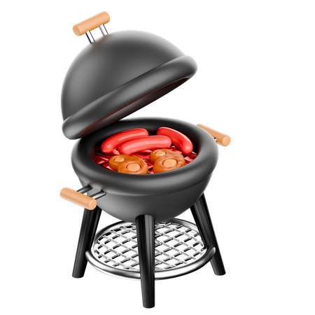 Barbecue  3D Icon