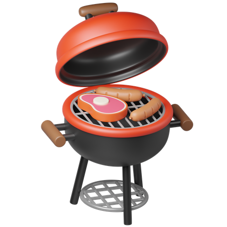 Barbecue  3D Icon