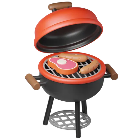 Barbecue  3D Icon