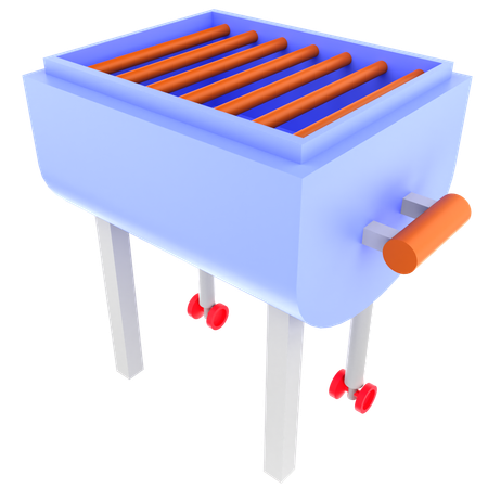 Barbecue grill  3D Icon