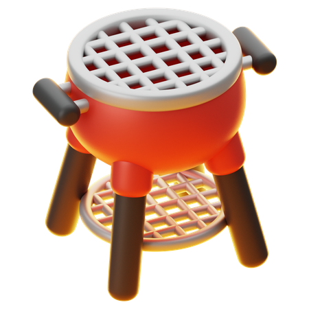 Barbecue  3D Icon
