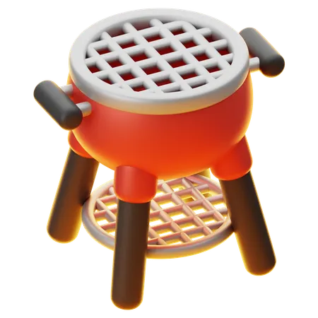 Barbecue  3D Icon