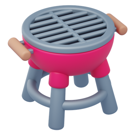 Barbecue  3D Icon