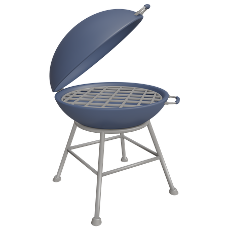 Barbecue Grill  3D Icon