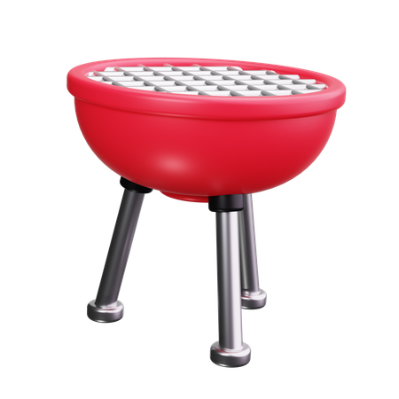 Barbecue Grill  3D Icon