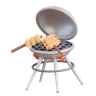 barbecue grill 3d logos