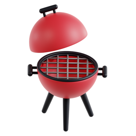 Barbecue grill  3D Icon