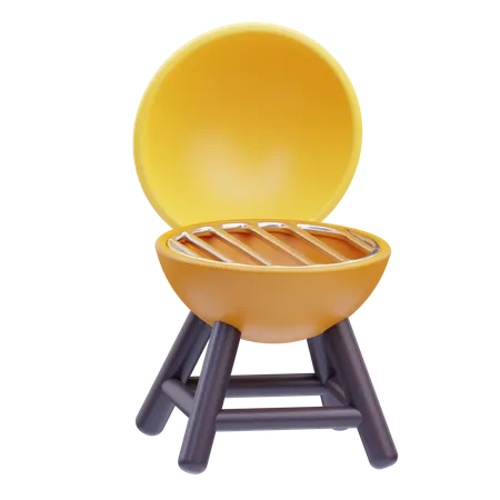 Barbecue grill  3D Icon