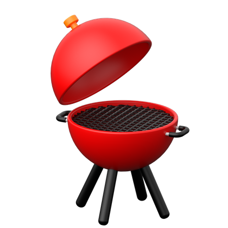 Barbecue grill  3D Icon