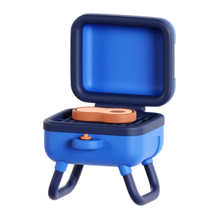 Barbecue grill  3D Icon