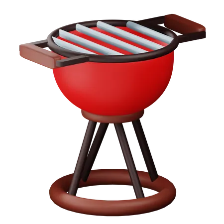 Barbecue  3D Icon