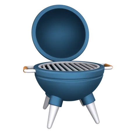 Barbecue Pot  3D Icon